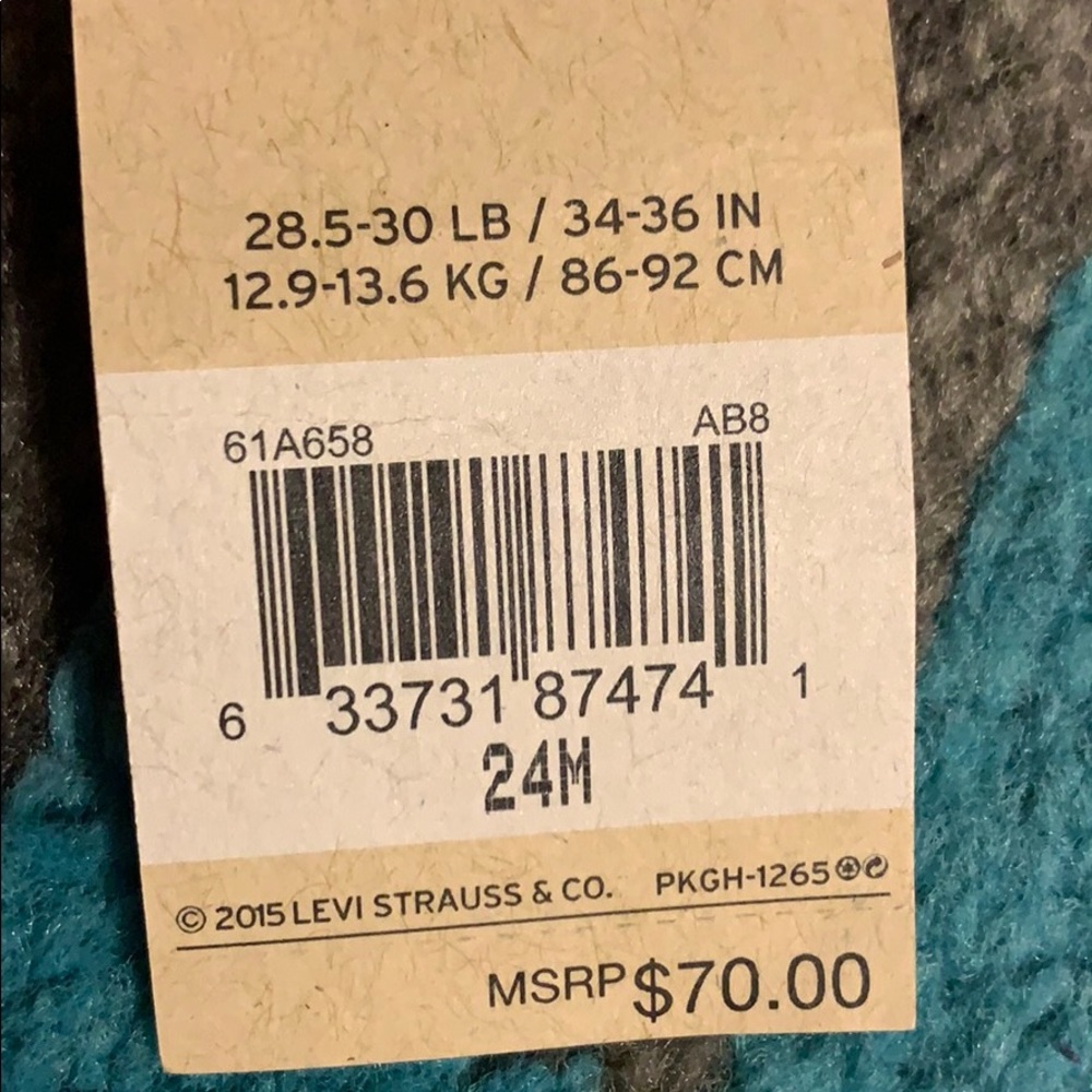 Levi Strauss & Co Kids Snowsuit - Picture 3 of 3